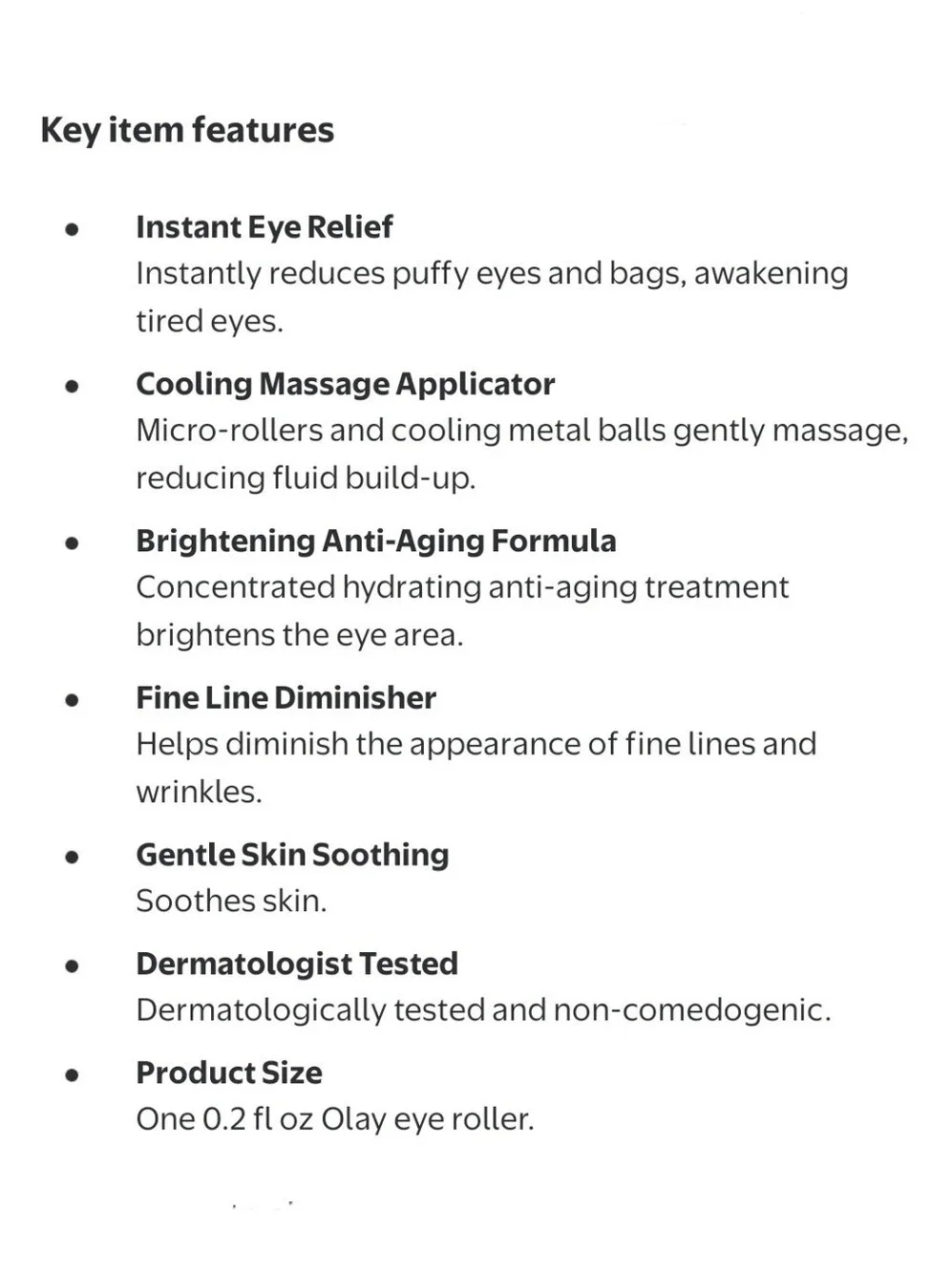 Olay Eyes Depuffing Eye Roller